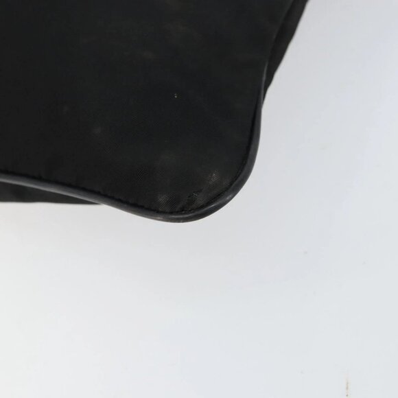 PRADA Shoulder Bag Nylon Black Silve - Picture 4 of 16